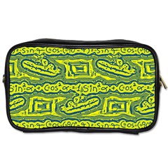 Abstract Background Graphic Toiletries Bag (one Side) by Jancukart