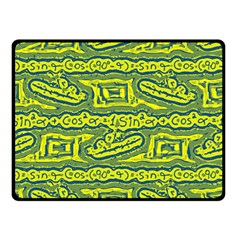 Abstract Background Graphic Fleece Blanket (small)