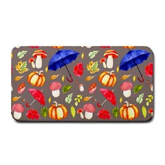 Autumn Seamless Background Leaves Medium Bar Mat by Jancukart