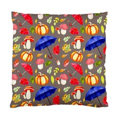 Autumn Seamless Background Leaves Standard Cushion Case (two Sides)