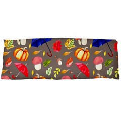 Autumn Seamless Background Leaves Body Pillow Case Dakimakura (two Sides)