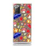 Autumn Seamless Background Leaves Samsung Galaxy Note 20 TPU UV Case Front