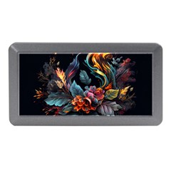 Flowers Flame Abstract Floral Memory Card Reader (mini)