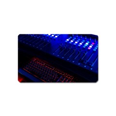 Mixer Console Audio Mixer Studio Magnet (name Card)