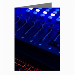 Mixer Console Audio Mixer Studio Greeting Cards (pkg Of 8)