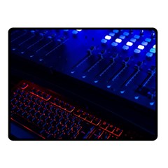 Mixer Console Audio Mixer Studio One Side Fleece Blanket (small)