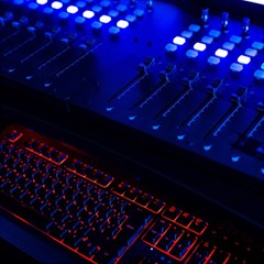 Mixer Console Audio Mixer Studio Play Mat (rectangle) by Jancukart