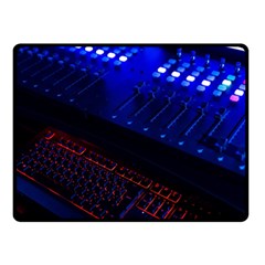 Mixer Console Audio Mixer Studio Fleece Blanket (small)