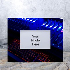 Mixer Console Audio Mixer Studio White Tabletop Photo Frame 4 x6  by Jancukart