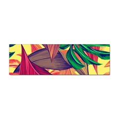 Monstera Tropical Design Beach Sticker Bumper (10 Pack)