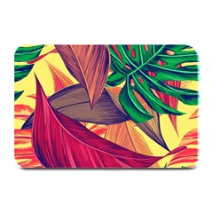 Monstera Tropical Design Beach Plate Mats