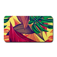 Monstera Tropical Design Beach Medium Bar Mat