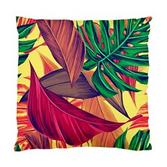 Monstera Tropical Design Beach Standard Cushion Case (two Sides) by Jancukart