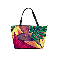 Monstera Tropical Design Beach Classic Shoulder Handbag by Jancukart