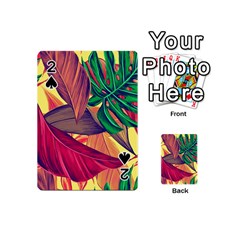 Monstera Tropical Design Beach Playing Cards 54 Designs (mini)