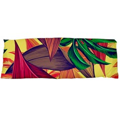 Monstera Tropical Design Beach Body Pillow Case (dakimakura)