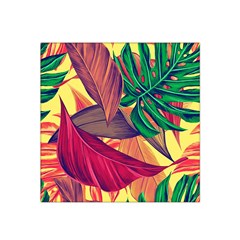 Monstera Tropical Design Beach Satin Bandana Scarf 22  X 22 