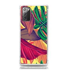 Monstera Tropical Design Beach Samsung Galaxy Note 20 Tpu Uv Case by Jancukart