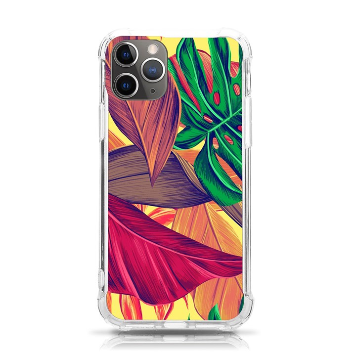 Monstera Tropical Design Beach iPhone 11 Pro 5.8 Inch TPU UV Print Case