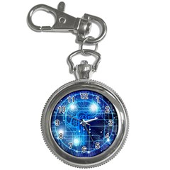 Artificial Intelligence Brain Think Art Key Chain Watches