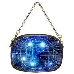 Artificial Intelligence Brain Think Art Chain Purse (one Side)