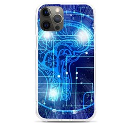 Artificial Intelligence Brain Think Art Iphone 12 Pro Max Tpu Uv Print Case by Jancukart