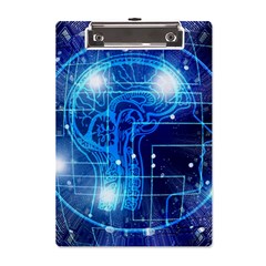 Artificial Intelligence Brain Think Art A5 Acrylic Clipboard