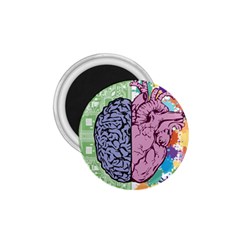 Brain Heart Balance Emotion Art 1 75  Magnets by Jancukart