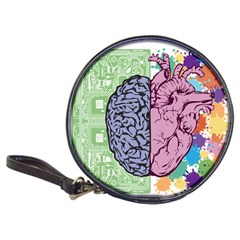 Brain Heart Balance Emotion Art Classic 20-cd Wallets by Jancukart