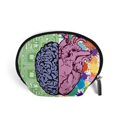 Brain Heart Balance Emotion Art Accessory Pouch (small)