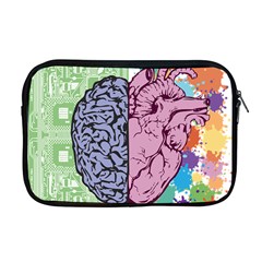 Brain Heart Balance Emotion Art Apple Macbook Pro 17  Zipper Case