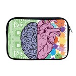 Brain Heart Balance Emotion Art Apple MacBook Pro 17  Zipper Case Front