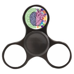 Brain Heart Balance Emotion Art Finger Spinner by Jancukart