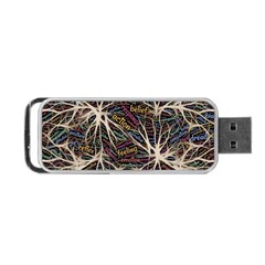 Mental Human Experience Mindset Art Portable Usb Flash (two Sides)