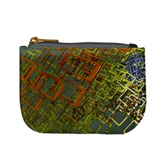 Art 3d Windows Modeling Dimension Mini Coin Purse by Ravend