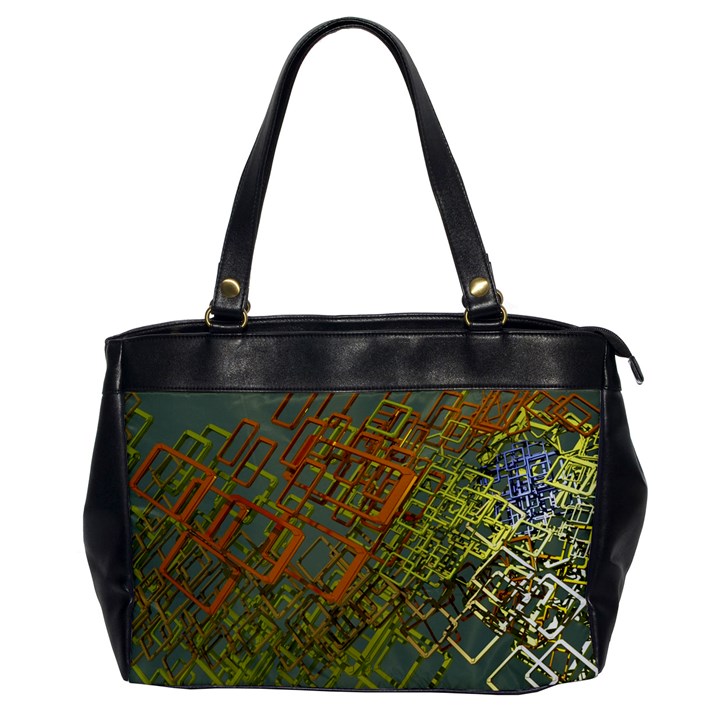 Art 3d Windows Modeling Dimension Oversize Office Handbag