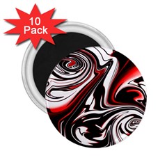 Modern Art Design Fantasy Surreal 2 25  Magnets (10 Pack)  by Ravend