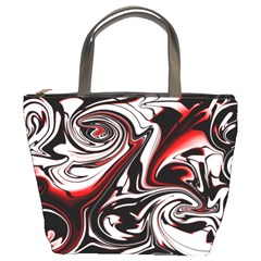 Modern Art Design Fantasy Surreal Bucket Bag by Ravend