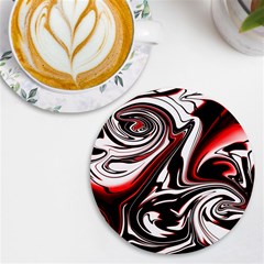 Modern Art Design Fantasy Surreal Uv Print Round Tile Coaster by Ravend