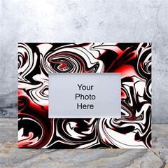 Modern Art Design Fantasy Surreal White Tabletop Photo Frame 4 x6 