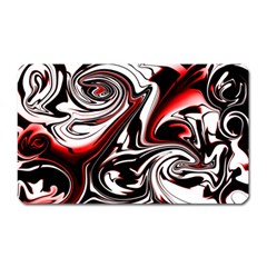 Modern Art Design Fantasy Surreal Magnet (rectangular) by Ravend