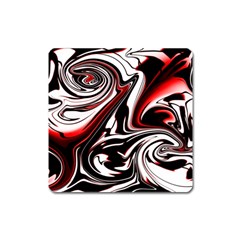 Modern Art Design Fantasy Surreal Square Magnet by Ravend