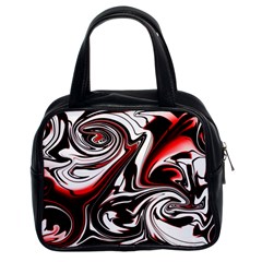 Modern Art Design Fantasy Surreal Classic Handbag (two Sides) by Ravend