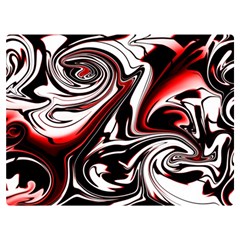 Modern Art Design Fantasy Surreal One Side Premium Plush Fleece Blanket (extra Small) by Ravend