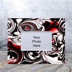 Modern Art Design Fantasy Surreal White Tabletop Photo Frame 4 x6  Front