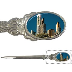 Puerto Madero Cityscape, Buenos Aires, Argentina Letter Opener by dflcprintsclothing