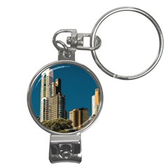 Puerto Madero Cityscape, Buenos Aires, Argentina Nail Clippers Key Chain by dflcprintsclothing