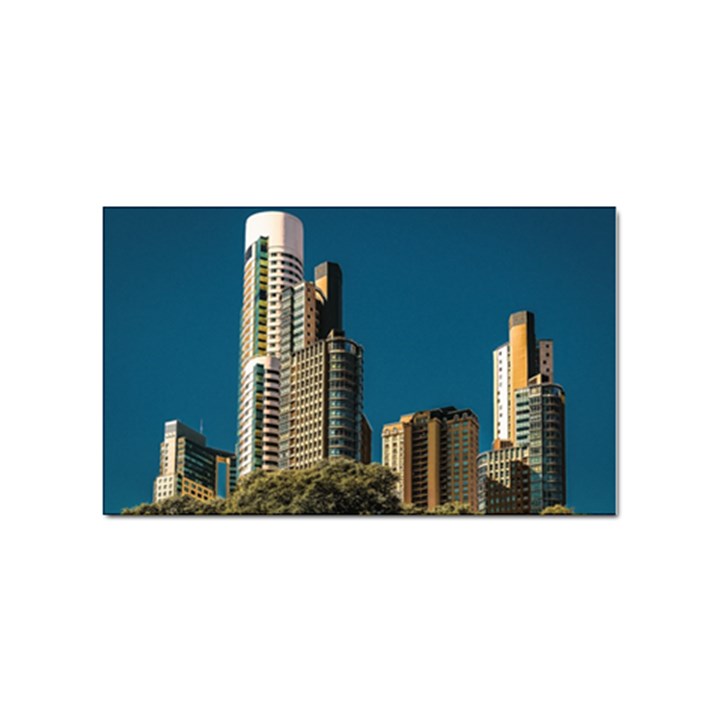 Puerto Madero Cityscape, Buenos Aires, Argentina Sticker (Rectangular)