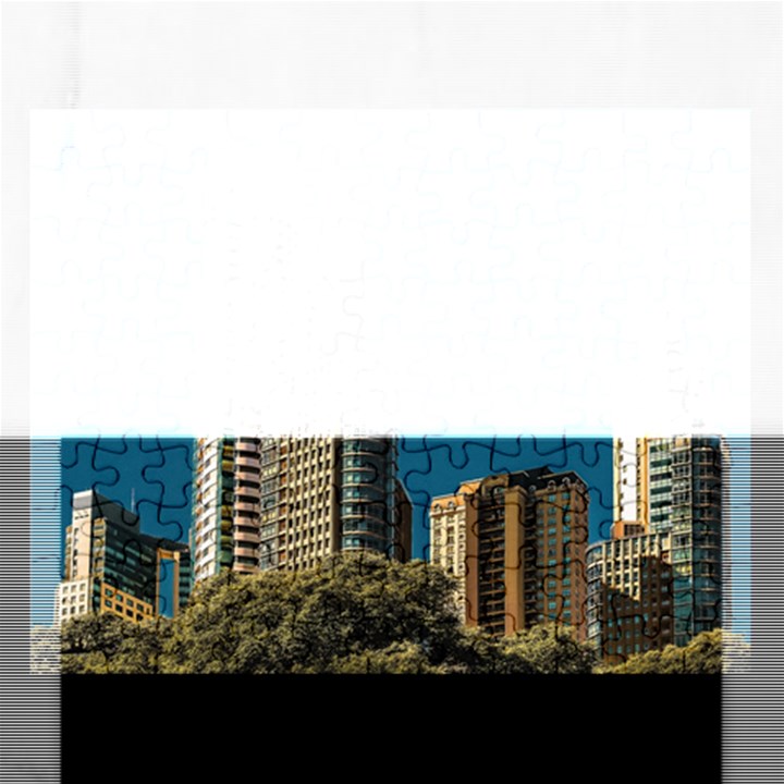 Puerto Madero Cityscape, Buenos Aires, Argentina Rectangular Jigsaw Puzzl