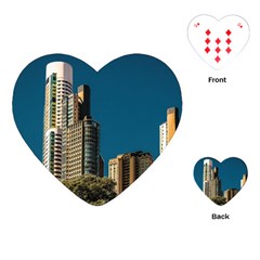 Puerto Madero Cityscape, Buenos Aires, Argentina Playing Cards Single Design (heart) by dflcprintsclothing